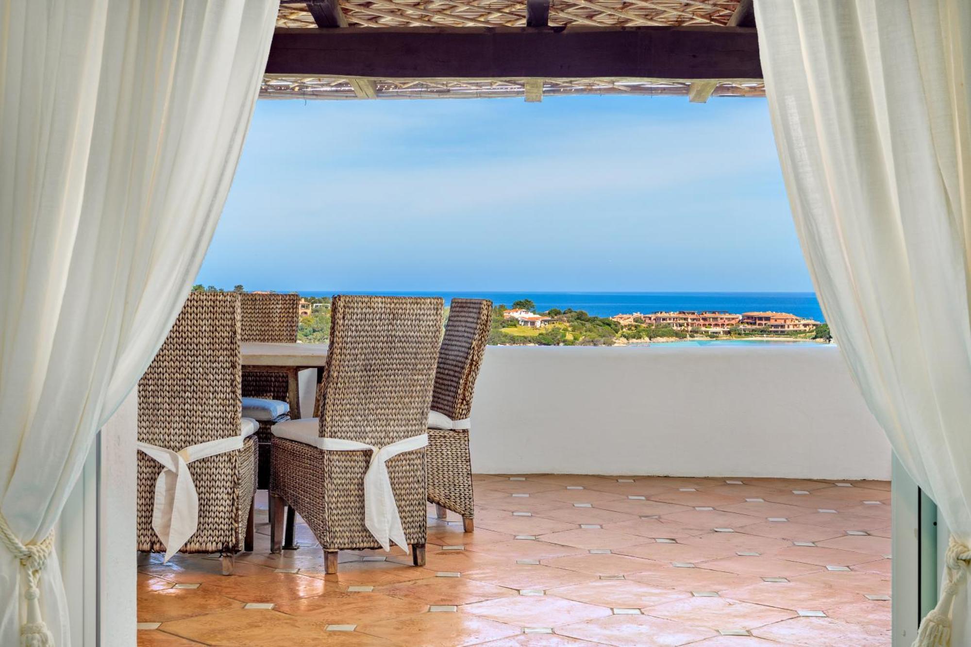 Willa Terrazza Sul Mare A Porto Cervo Zewnętrze zdjęcie
