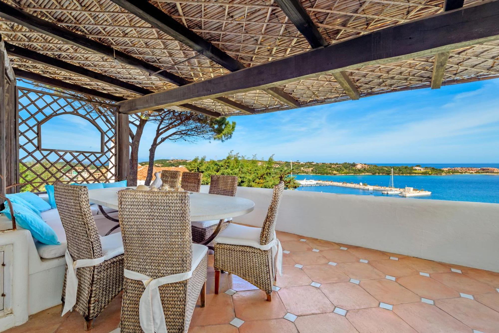 Willa Terrazza Sul Mare A Porto Cervo Zewnętrze zdjęcie