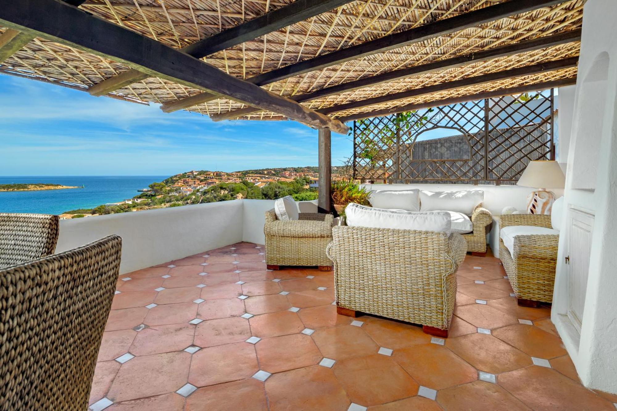 Willa Terrazza Sul Mare A Porto Cervo Zewnętrze zdjęcie