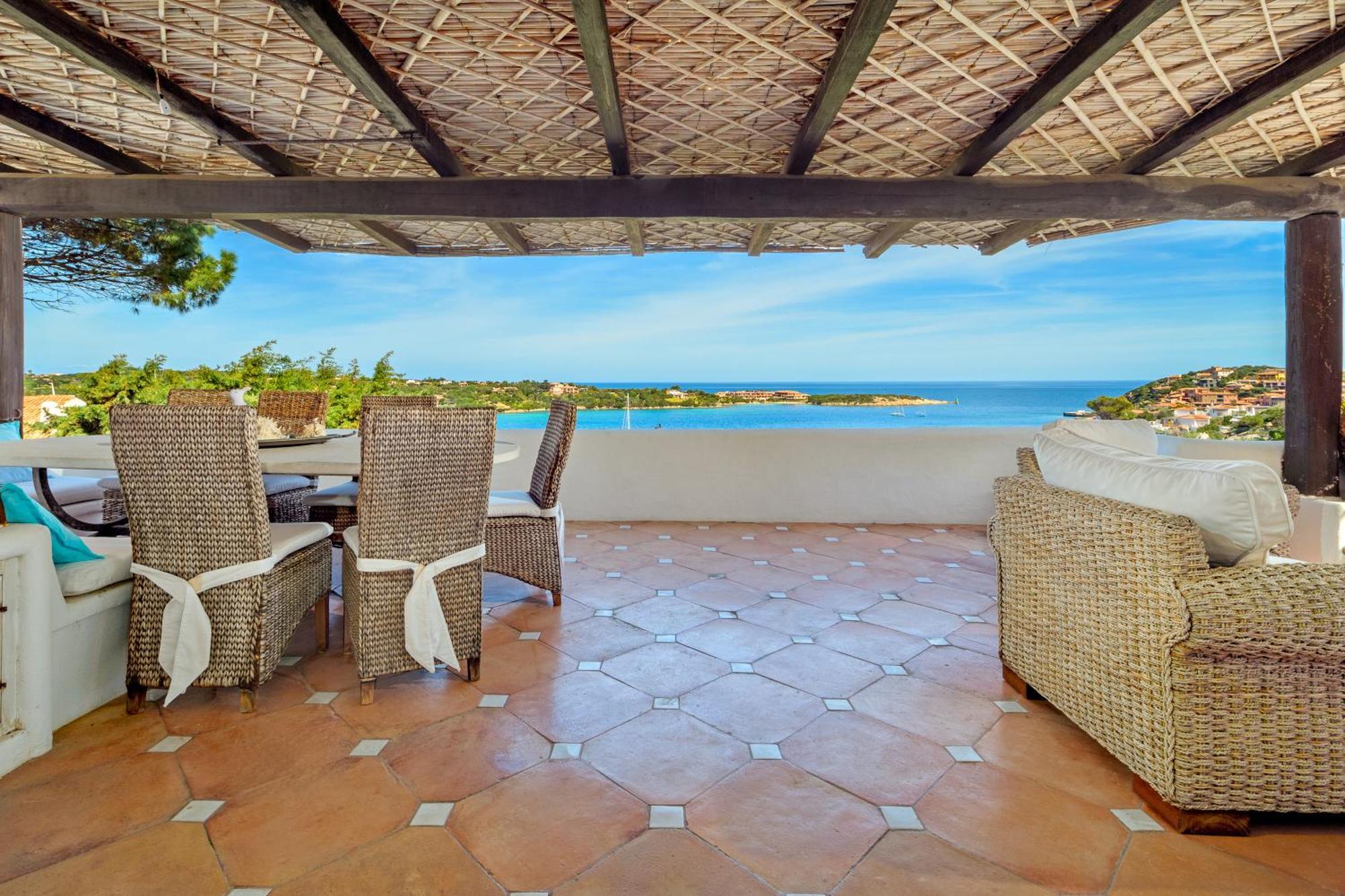 Willa Terrazza Sul Mare A Porto Cervo Zewnętrze zdjęcie